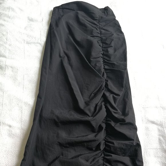Pleaded Midi Pencil Skirt - Picture 1 of 4